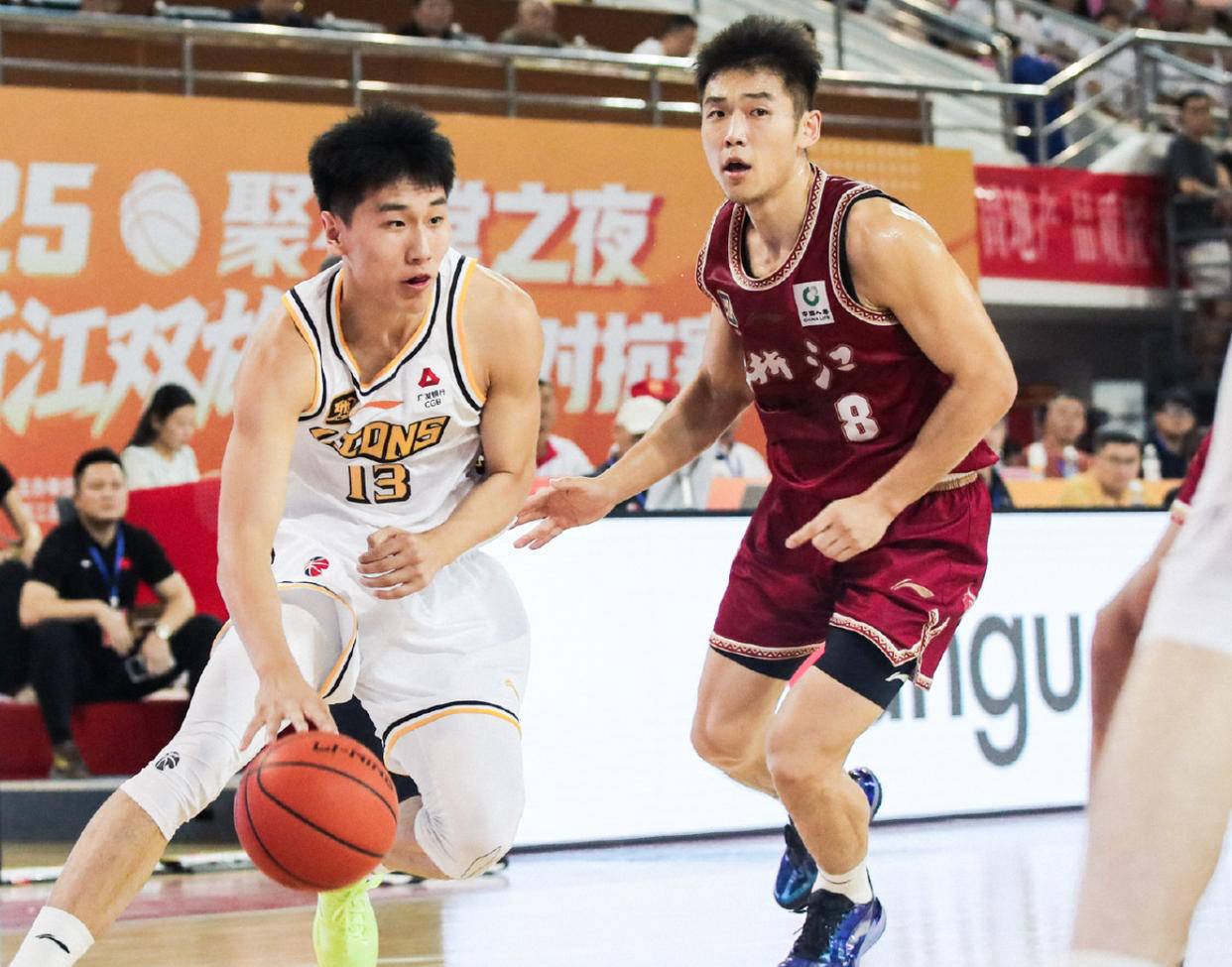 浙江队在最近一场比赛中喜获胜利