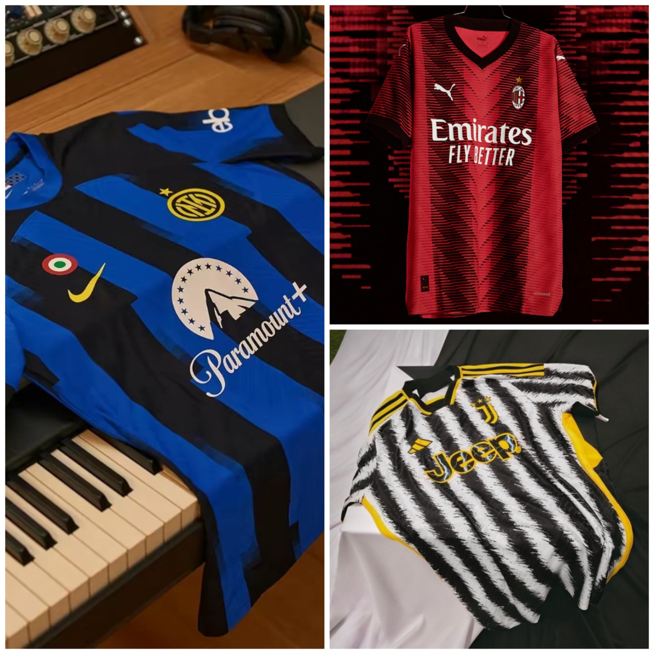 关于意甲球队推出新球衣设计,时尚大气的信息 关于意甲球队推出新球衣设计,时尚大气的信息