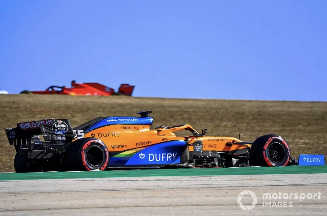 关于雷诺车队力克迈凯伦，塞恩斯高光表现的信息